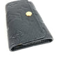 LOUIS VUITTON M64421 Monogram Empreinte Multicle 6 Key Case, 6-Piece Set, Monogram Empreinte Leather, Unisex, Black