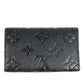 LOUIS VUITTON M64421 Monogram Empreinte Multicle 6 Key Case, 6-Piece Set, Monogram Empreinte Leather, Unisex, Black