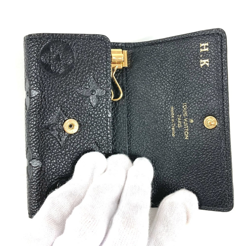 LOUIS VUITTON M64421 Monogram Empreinte Multicle 6 Key Case, 6-Piece Set, Monogram Empreinte Leather, Unisex, Black