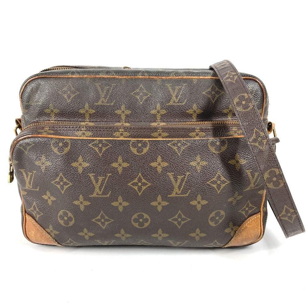 LOUIS VUITTON M45244 モノグラム ナイル カバン 斜め掛け 肩掛け ショルダーバッグ モノグラムキャンバス レディース ブラウン