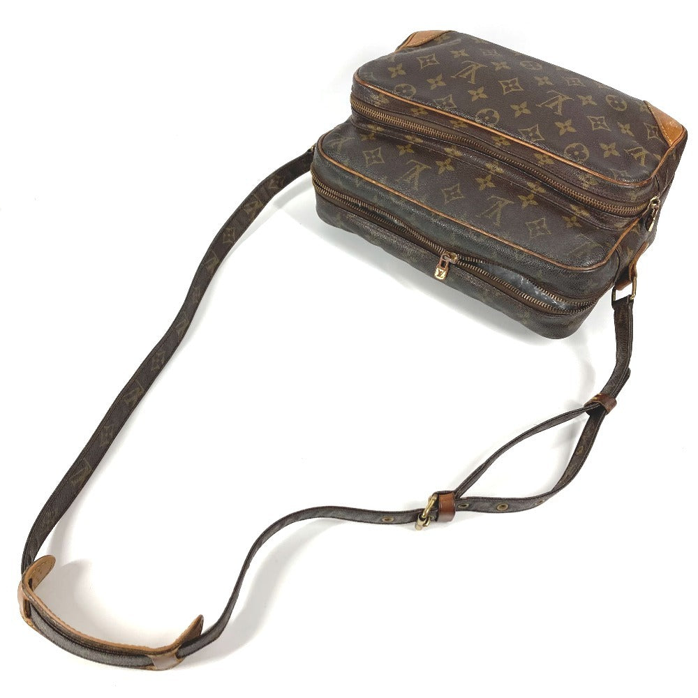 LOUIS VUITTON M45244 モノグラム ナイル カバン 斜め掛け 肩掛け ショルダーバッグ モノグラムキャンバス レディース ブラウン