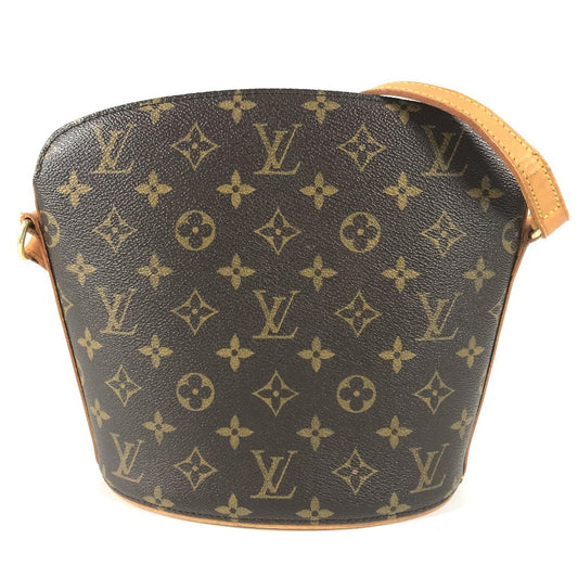 LOUIS VUITTON M51290 モノグラム ドルーオ カバン バッグ 斜め掛け ポシェット ショルダーバッグ モノグラムキャンバス ユニセックス ブラウン