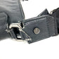 Salvatore Ferragamo logo crossbody shoulder bag in black leather. Unisex.