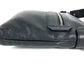 Salvatore Ferragamo logo crossbody shoulder bag in black leather. Unisex.