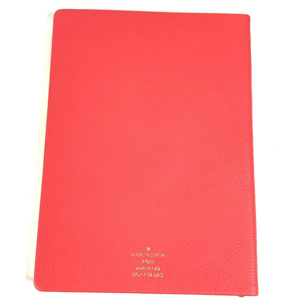 LOUIS VUITTON R98587 Cahier Clemence Vivienne Stationery Notebook, Leather, Unisex, Pink