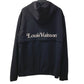 LOUIS VUITTON NIGO ニゴ メッシュ リフレクティブLVロゴジップアップパーカー フード付き フーディー アパレル 長袖 ジャケット トップス RM202M パーカー ナイロン メンズ ブラック