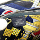 HERMES Azap Silk In Compact Business Card Case, Pass Case, Card Case, Coin Purse, Round Zipper Bifold Wallet, Leather, Unisex, Navy