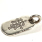 CHROME HEARTS Cemetery Cross Logo Dog Tag Necklace, Jewelry, Accessory, Pendant, SV925, Unisex, Silver