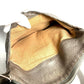 FENDI 8BT109 Selleria Logo Crossbody Shoulder Bag in Silver-Gray Leather, Unisex