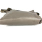 FENDI 8BT109 Selleria Logo Crossbody Shoulder Bag in Silver-Gray Leather, Unisex