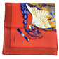 HERMES 扇 和柄 扇子 BRISE DE CHARME 魅惑のそよ風 カレ90 カレ 90 スカーフ シルク ユニセックス マルチカラー