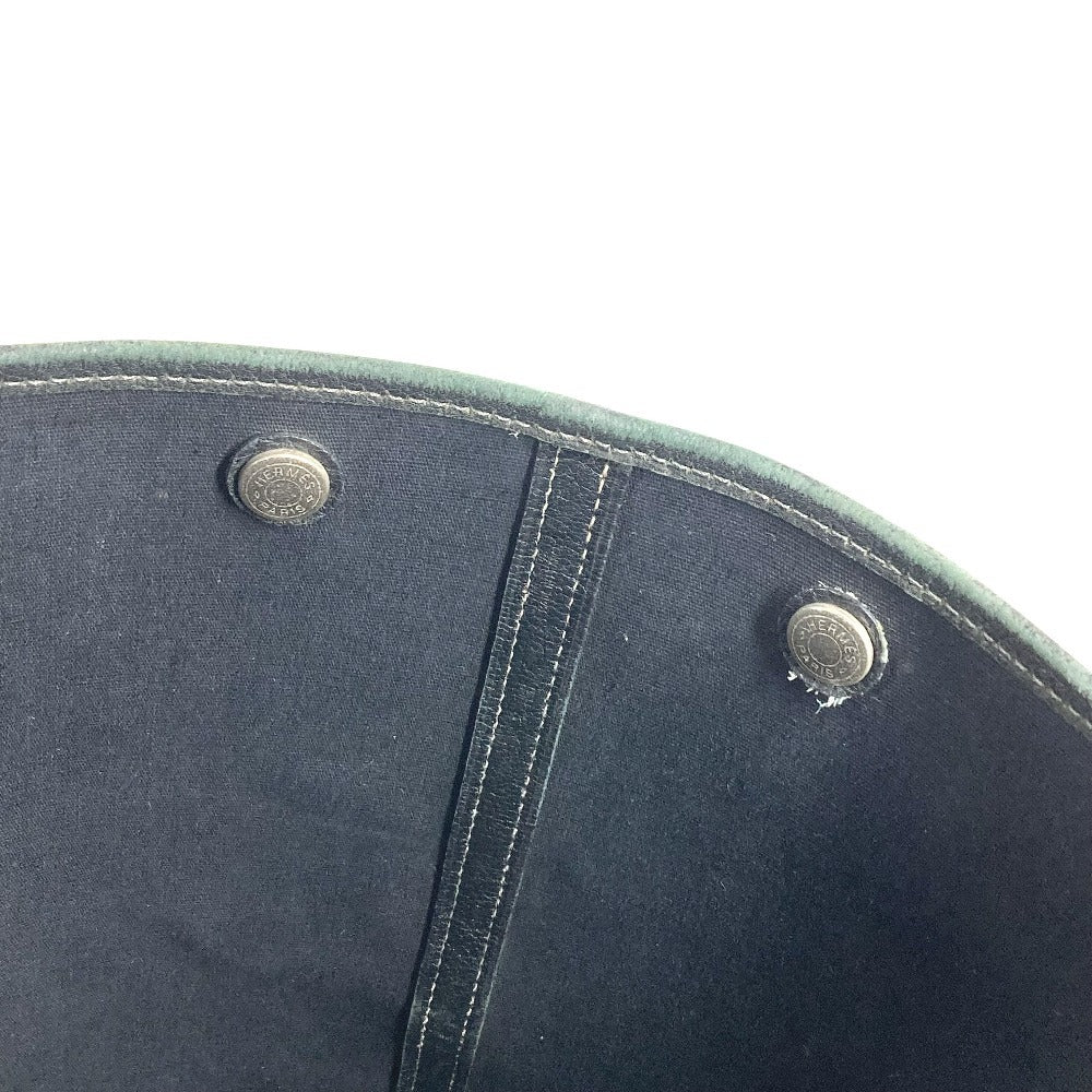 HERMES ガーデンファイルMM ガーデンファイル MM カバン トートバッグ 肩掛け ショルダーバッグ レザー ユニセックス ブラック