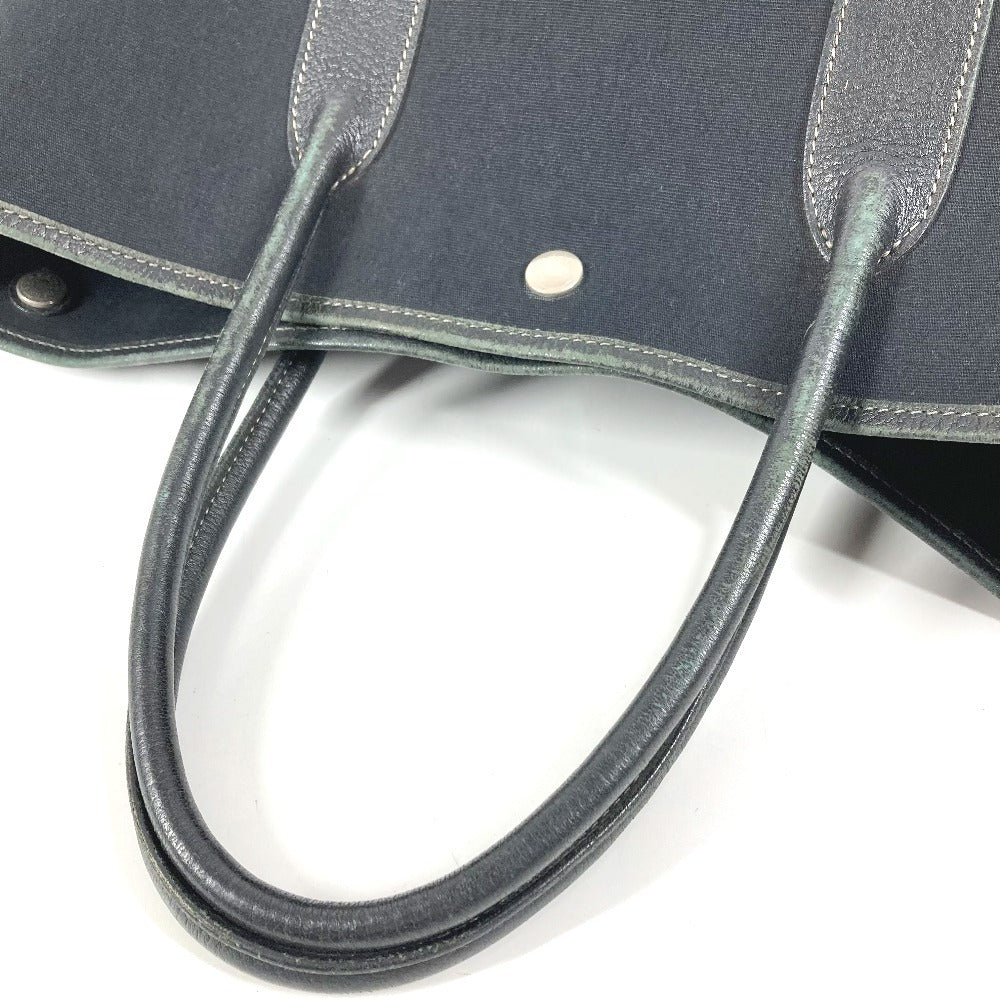 HERMES ガーデンファイルMM ガーデンファイル MM カバン トートバッグ 肩掛け ショルダーバッグ レザー ユニセックス ブラック