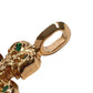 CHROME HEARTS アクセサリー ジュエリー ネックレス ペンダント CHARM FILIGREE TINY P EMRLD タイニーフィリグリー クロス PAVE エメラルド K22 22金 K22 ペンダントトップ K22 ユニセックス ゴールド