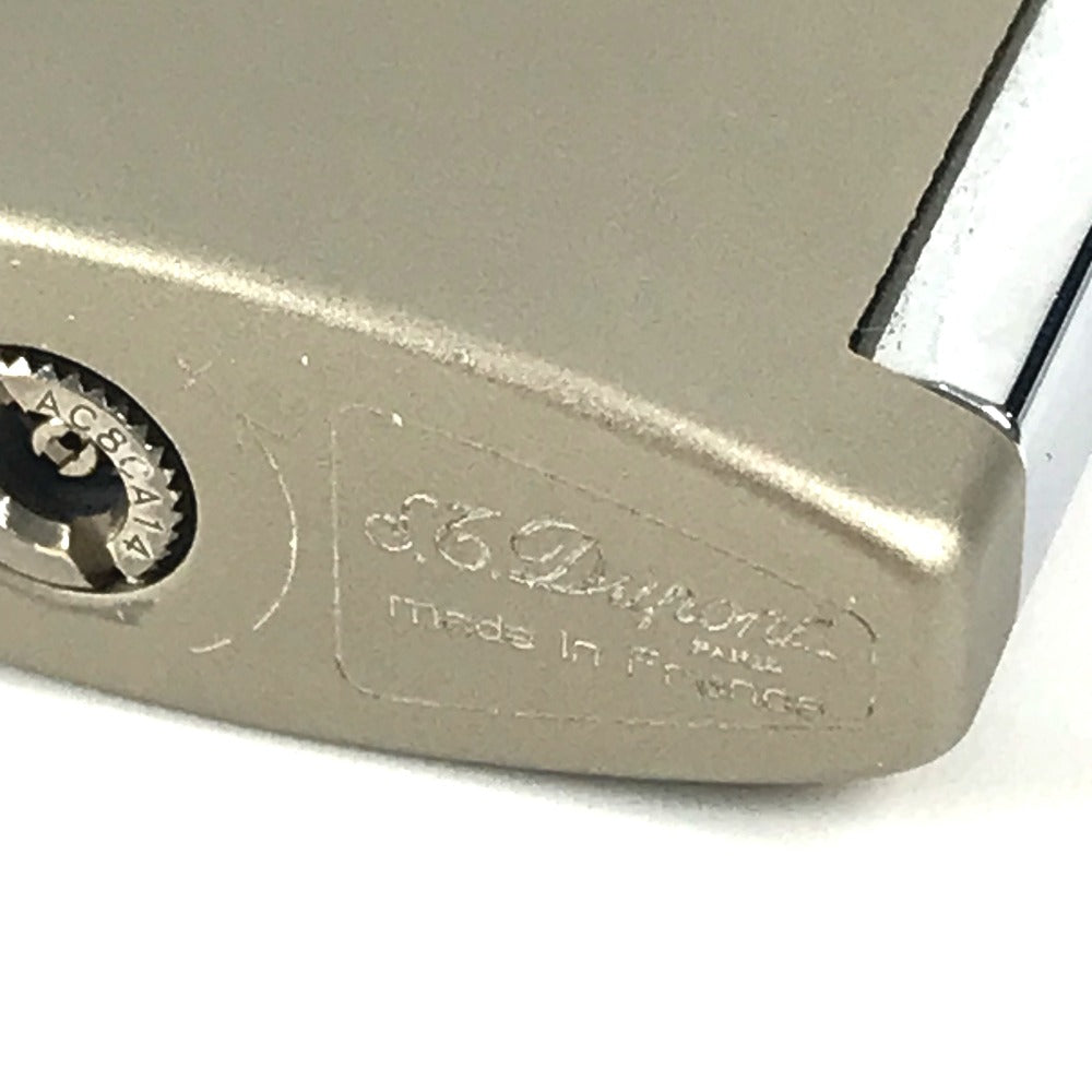 S.T.Dupont ターボライター ロゴ 喫煙具 タバコグッズ ライター アルミニウム ユニセックス ゴールド