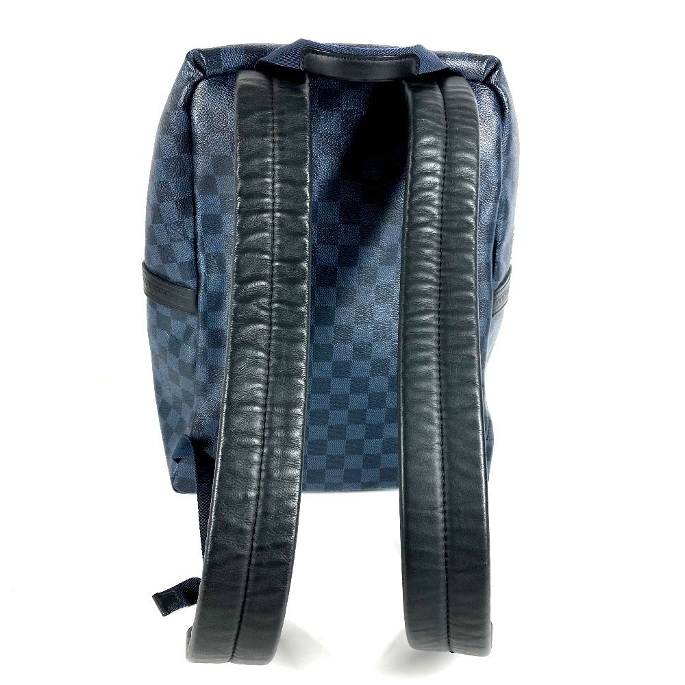 LOUIS VUITTON N50003 Damier Cobalt Jungle Apollo Backpack, Unisex, Navy, Damier Cobalt Canvas