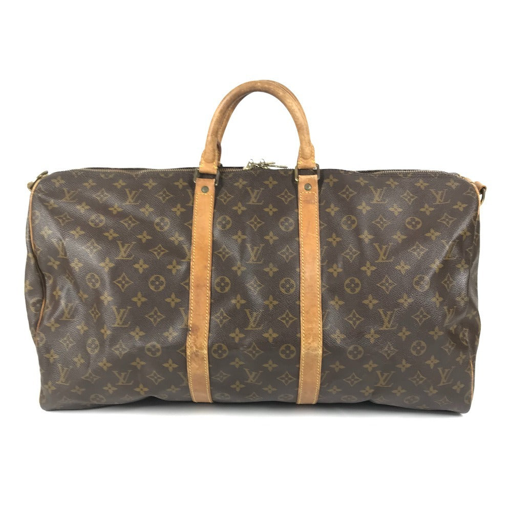 LOUIS VUITTON M41414 モノグラム ショルダーバッグ キーポル・バンドリエール55 カバン 旅行バッグ トラベルバッグ ハンドバッグ ボストンバッグ モノグラムキャンバス ユニセックス ブラウン