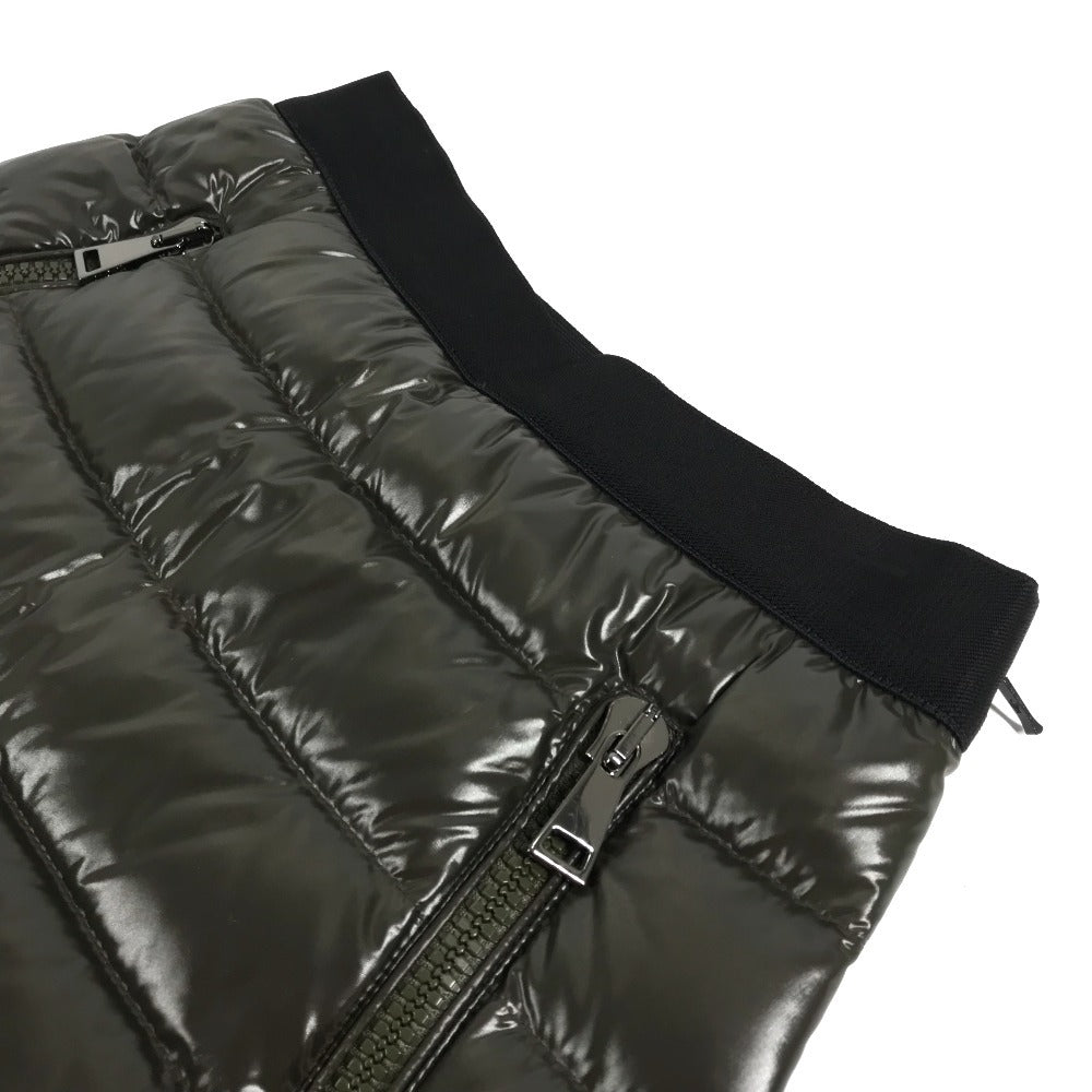 MONCLER ダウン ロゴ GONNA SKIRT アパレル ボトムス スカート ダウン レディース カーキ