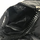 MONCLER GONNA SKIRT with Down Logo, Women's Nylon Skirt, Black