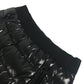 MONCLER GONNA SKIRT with Down Logo, Women's Nylon Skirt, Black