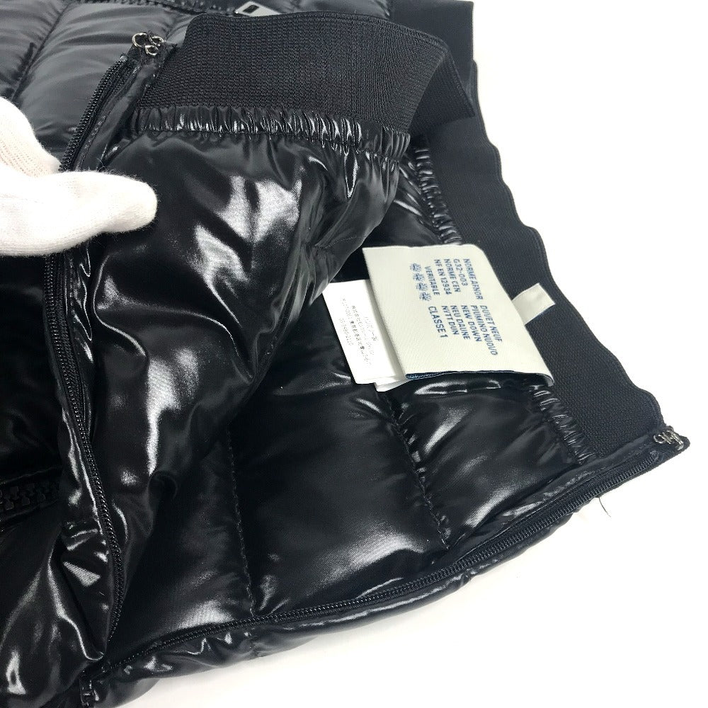 MONCLER GONNA SKIRT with Down Logo, Women's Nylon Skirt, Black