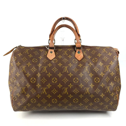 LOUIS VUITTON M41522 Monogram Old Model Speedy 40 Speedy 40 Bag Tote Bag Mini Boston Bag Handbag Monogram Canvas Unisex Brown