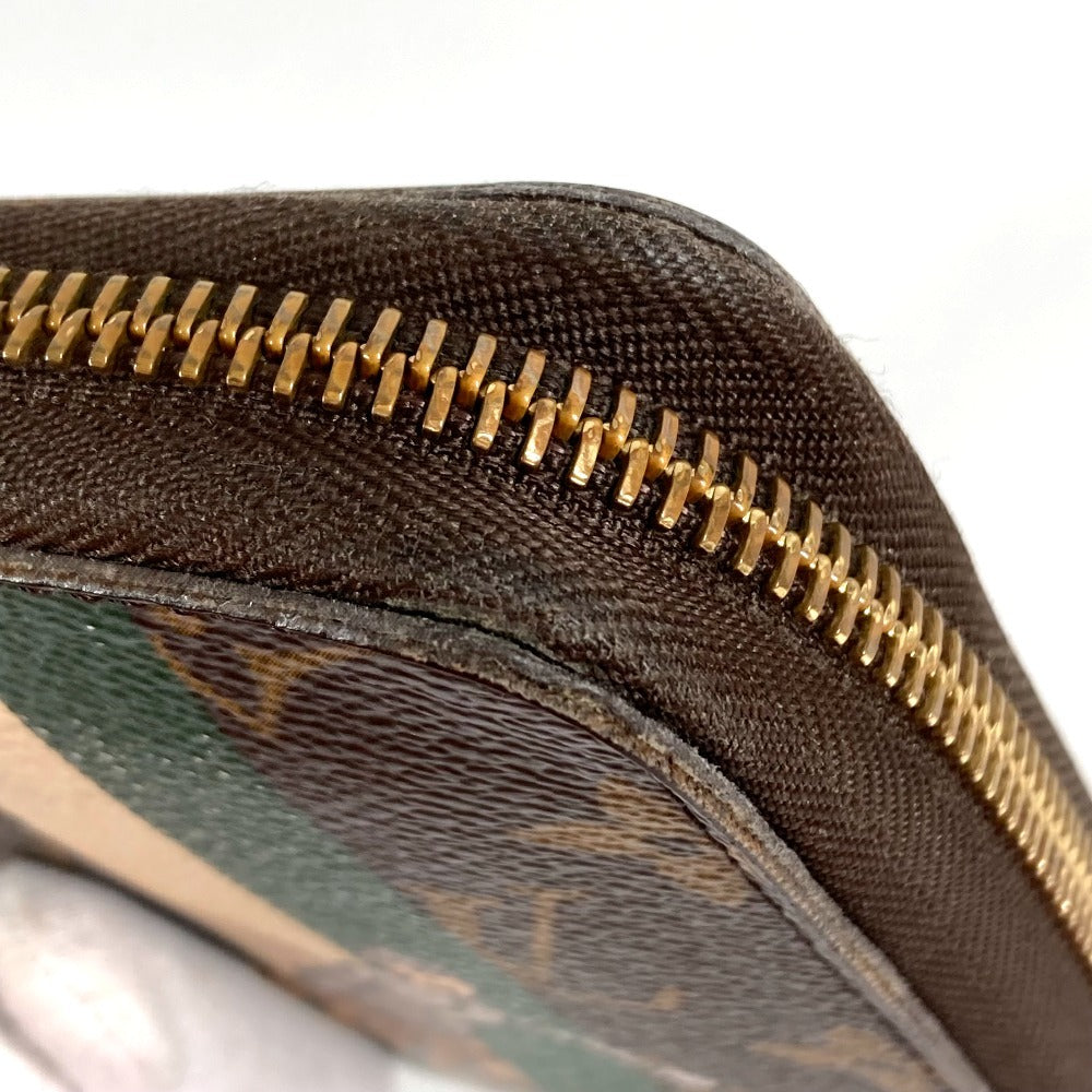 LOUIS VUITTON M60035 モノグラムグルーム ジッピー オーガナイザー ベルボーイ ロングウォレット ラウンドファスナー 長財布 モノグラムキャンバス ユニセックス グリーン