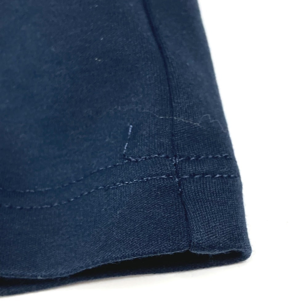 Berluti Short-Sleeve Logo Pocket Apparel Top, Cotton T-Shirt, Men's, Navy