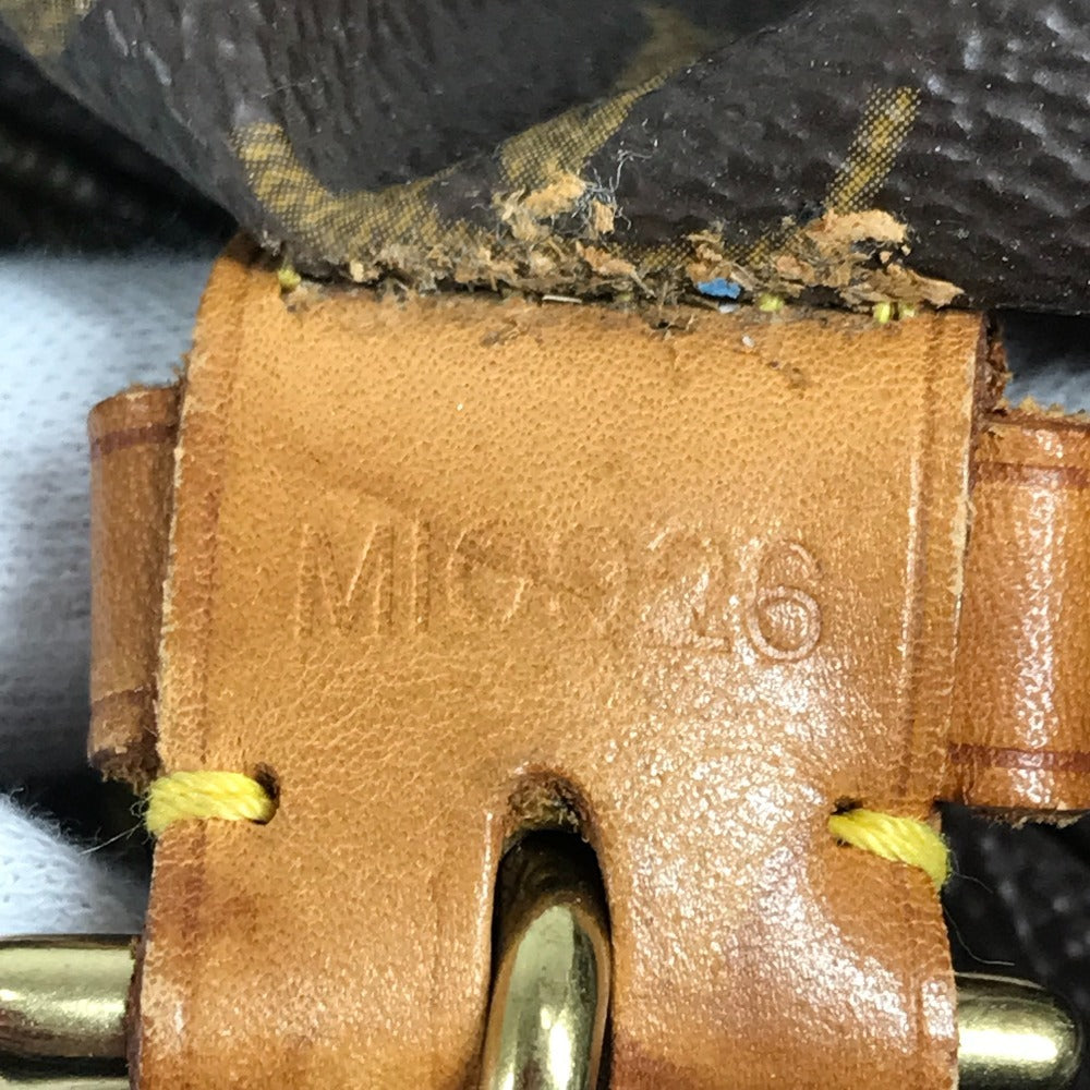 LOUIS VUITTON M51135 モノグラム モンスリGM モンスリ GM バックパック カバン リュックサック レディース ブラウン