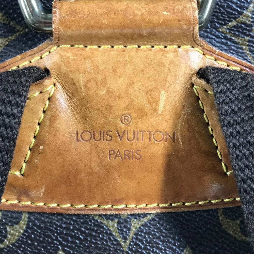 LOUIS VUITTON M51135 モノグラム モンスリGM モンスリ GM バックパック カバン リュックサック レディース ブラウン