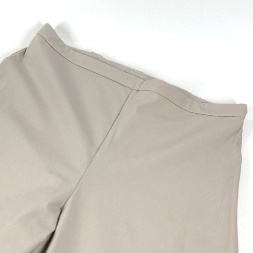 HERMES logo leggings, apparel, bottoms, long pants, nylon, women's, beige.