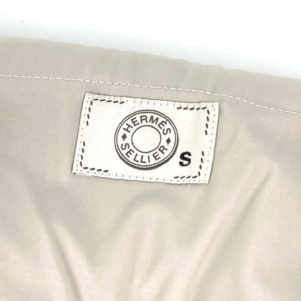 HERMES logo leggings, apparel, bottoms, long pants, nylon, women's, beige.