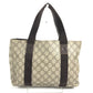 GUCCI 141976 GG Supreme Logo Bag Tote Bag Handbag GG Supreme Canvas Unisex Beige