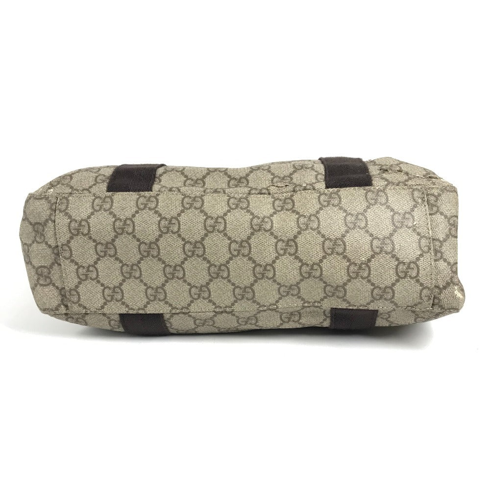 GUCCI 141976 GG Supreme Logo Bag Tote Bag Handbag GG Supreme Canvas Unisex Beige