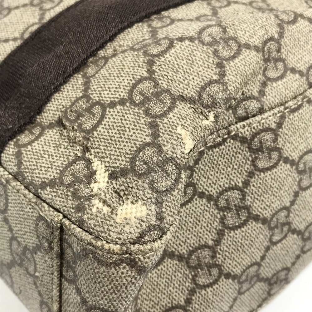 GUCCI 141976 GG Supreme Logo Bag Tote Bag Handbag GG Supreme Canvas Unisex Beige