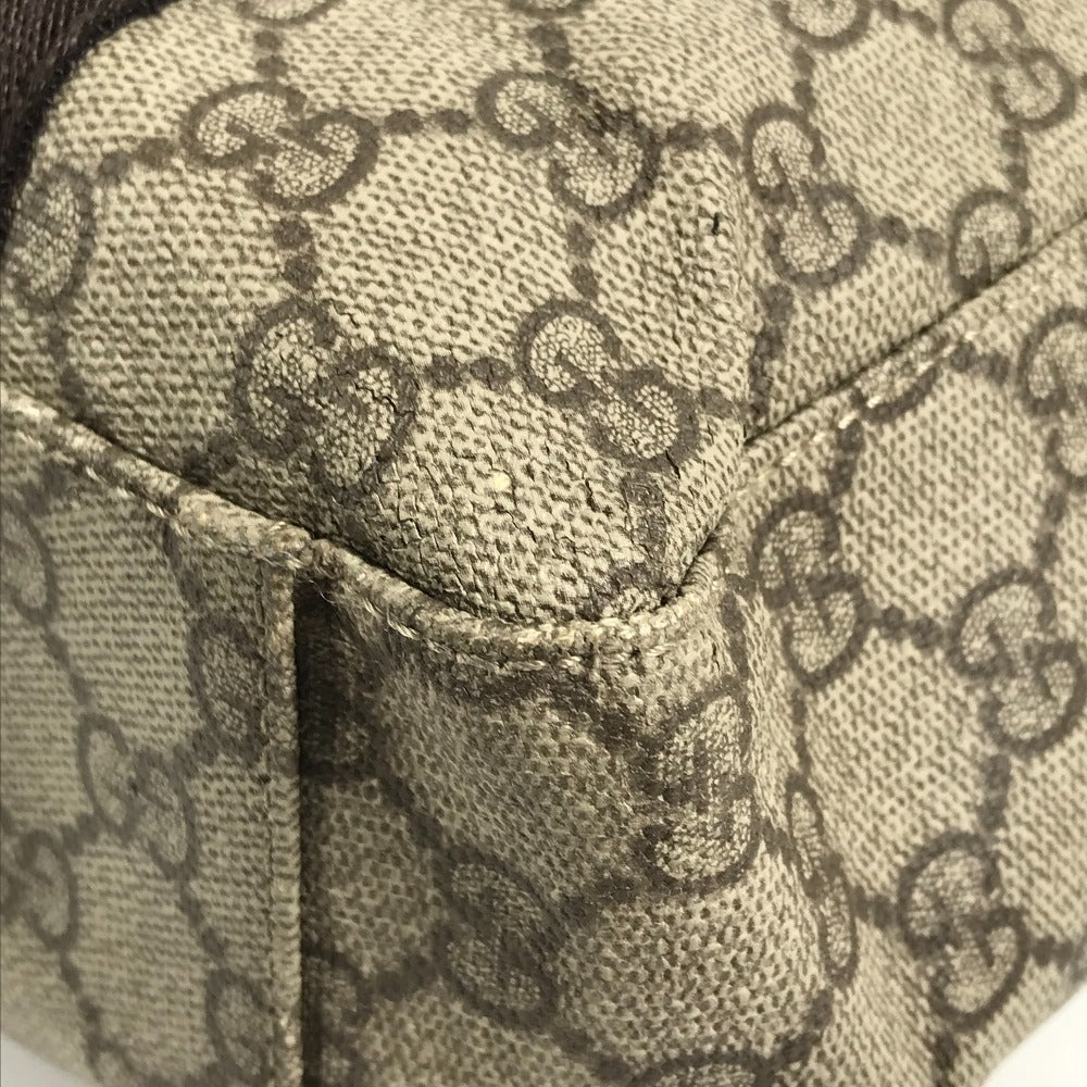GUCCI 141976 GG Supreme Logo Bag Tote Bag Handbag GG Supreme Canvas Unisex Beige