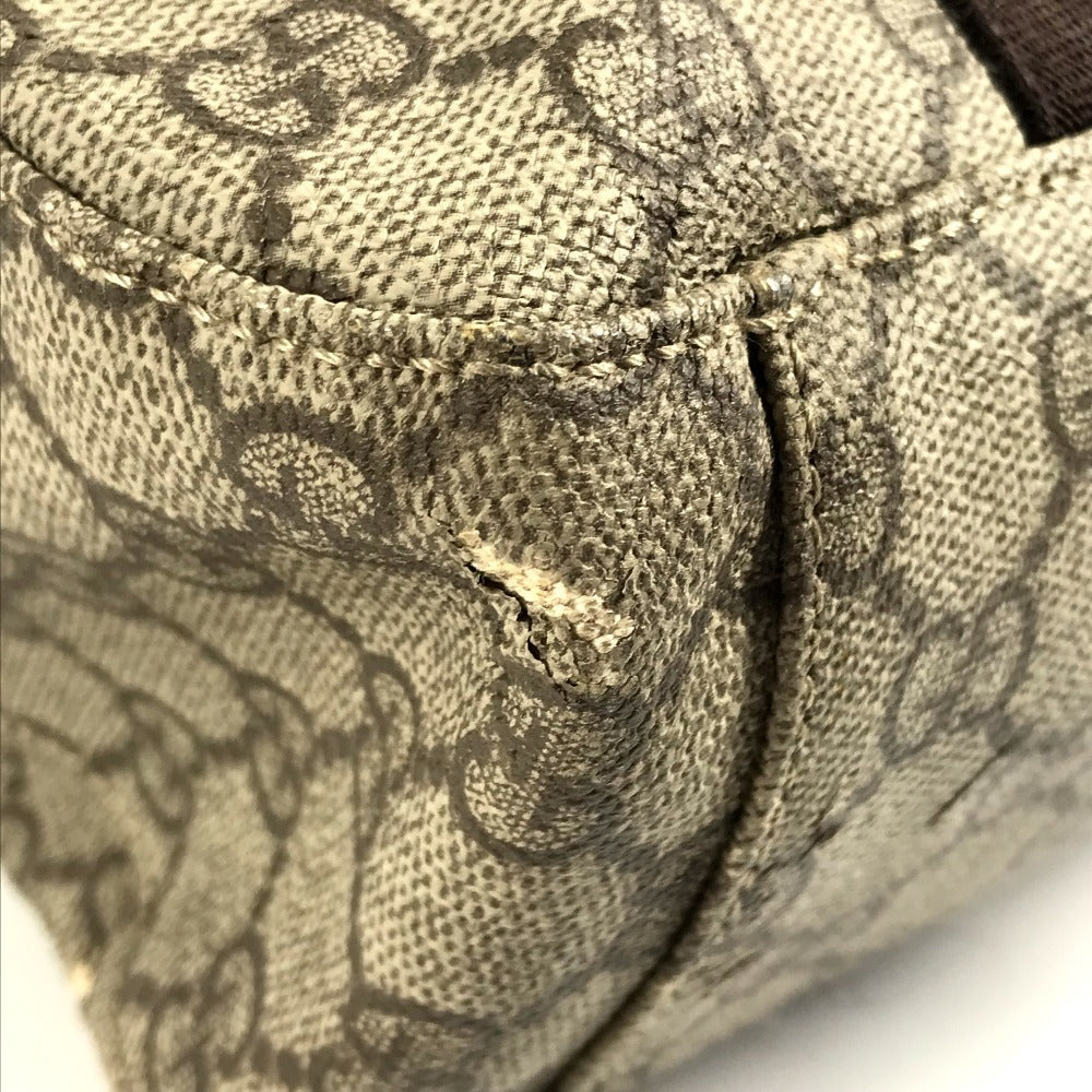 GUCCI 141976 GG Supreme Logo Bag Tote Bag Handbag GG Supreme Canvas Unisex Beige