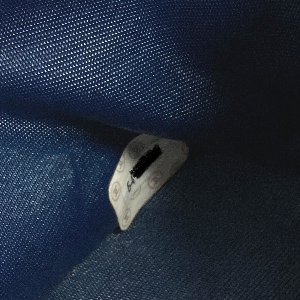 CHANEL CC ココマーク ロゴ メタルハンドル カバン トートバッグ ミニバッグ ハンドバッグ ナイロンキャンバス ユニセックス ブルー