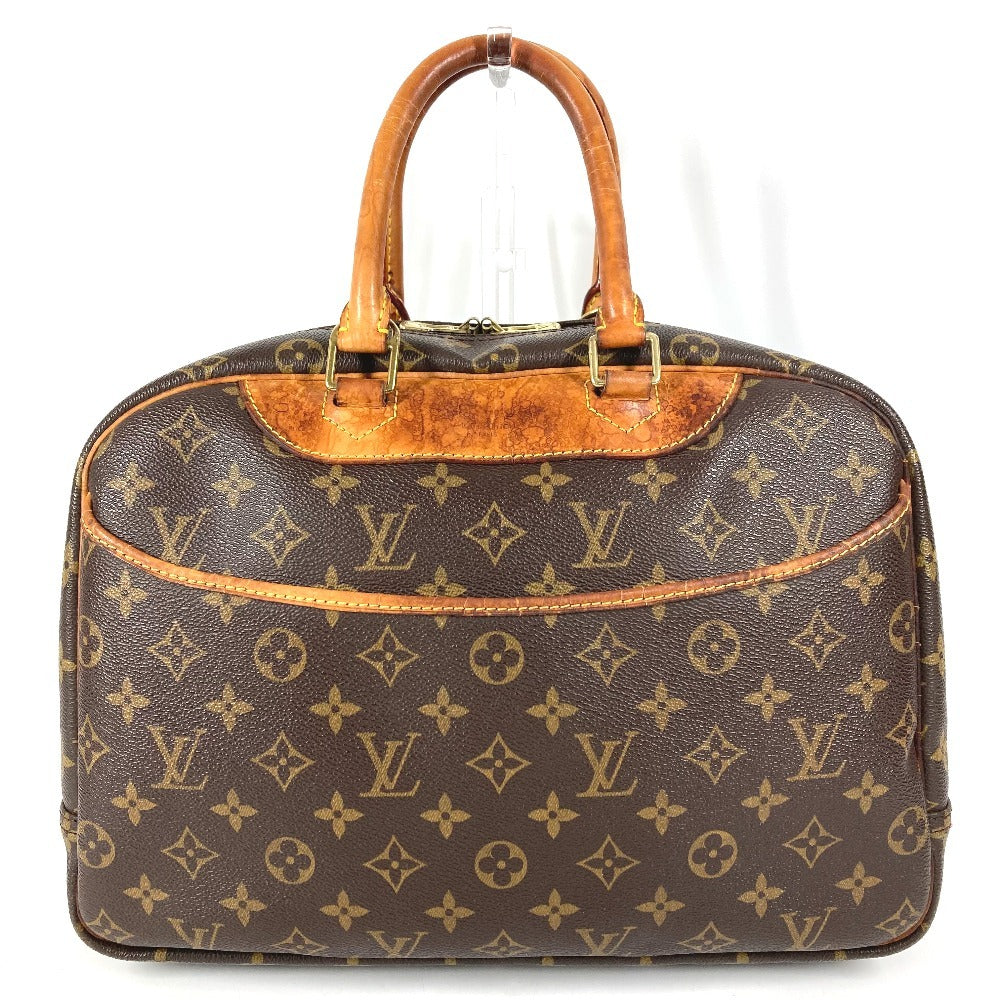 LOUIS VUITTON M47270 モノグラム ドーヴィル カバン トートバッグ ミニボストンバッグ ハンドバッグ モノグラムキャンバス ユニセックス ブラウン