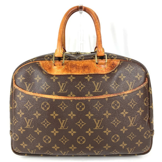 LOUIS VUITTON M47270 モノグラム ドーヴィル カバン トートバッグ ミニボストンバッグ ハンドバッグ モノグラムキャンバス ユニセックス ブラウン