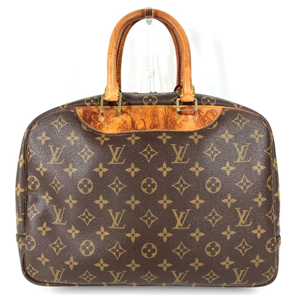 LOUIS VUITTON M47270 モノグラム ドーヴィル カバン トートバッグ ミニボストンバッグ ハンドバッグ モノグラムキャンバス ユニセックス ブラウン