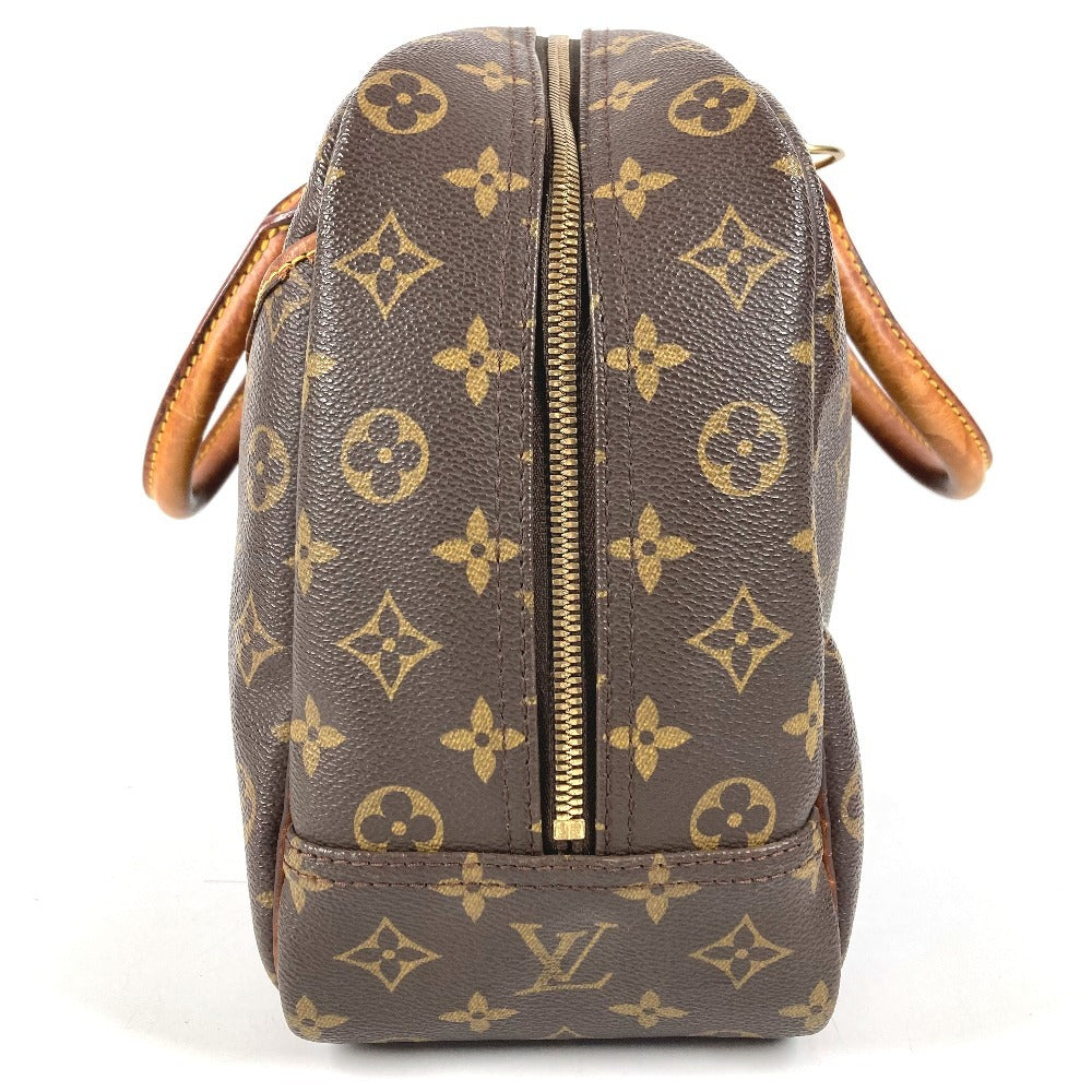 LOUIS VUITTON M47270 モノグラム ドーヴィル カバン トートバッグ ミニボストンバッグ ハンドバッグ モノグラムキャンバス ユニセックス ブラウン
