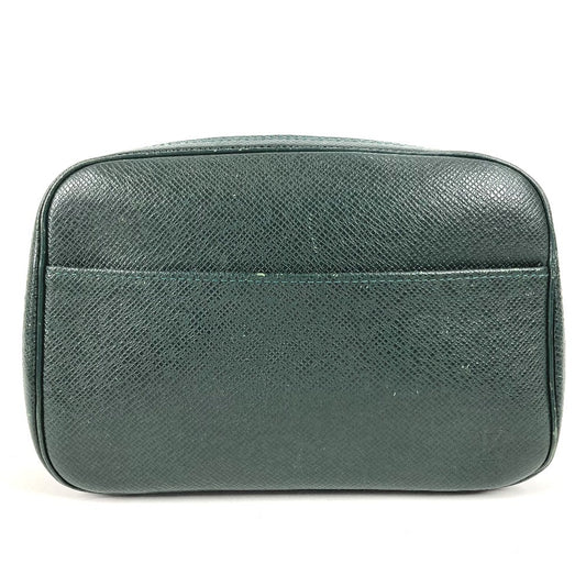 LOUIS VUITTON M30304 タイガ アクセサリーポーチ メイクポーチ 化粧ポーチ クラッチバッグ ポーチ タイガレザー ユニセックス エピセア カーキ