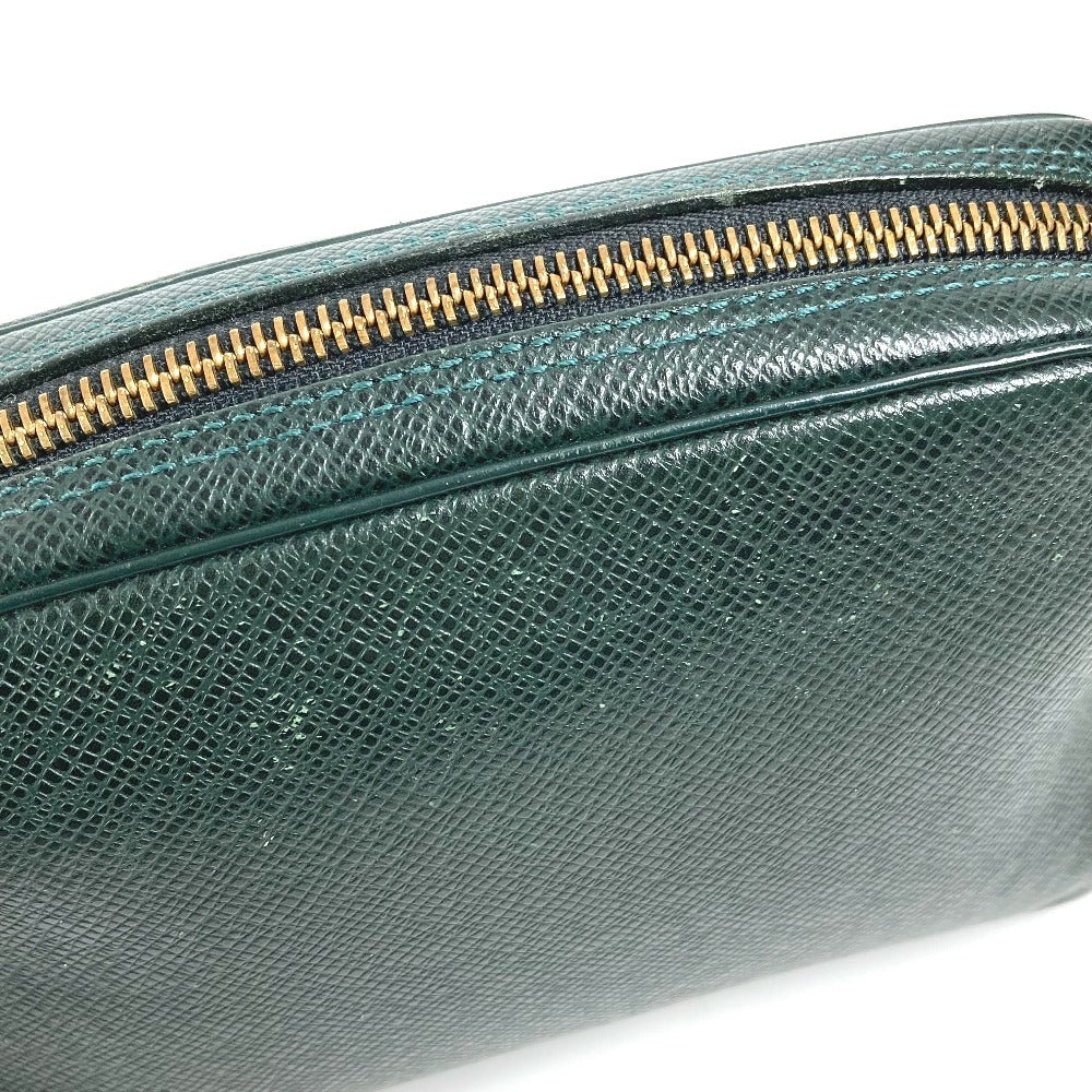 LOUIS VUITTON M30304 タイガ アクセサリーポーチ メイクポーチ 化粧ポーチ クラッチバッグ ポーチ タイガレザー ユニセックス エピセア カーキ