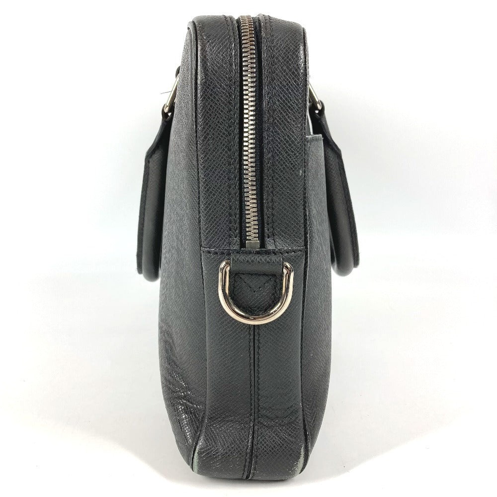 LOUIS VUITTON M32952 Taiga PDB Porte-Documents Business PM กระเป๋าถือ กระเป๋าสะพาย กระเป๋าเอกสาร กระเป๋าธุรกิจ หนังไทก้า สำหรับผู้ชาย สีดำ
