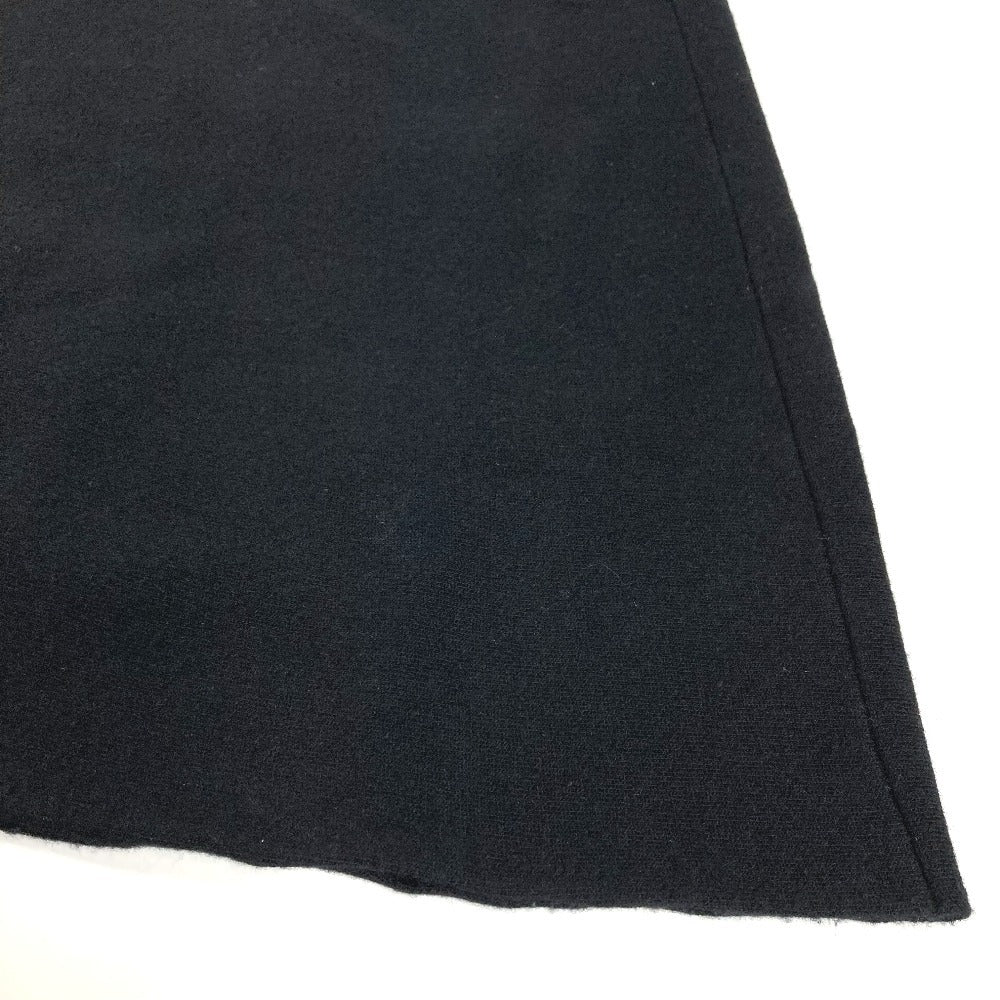 MONCLER ロゴ ワッペン GONNA TRICOT KNITWEAR SKIRT スカート アパレル ロングスカート ウール レディース ブラック