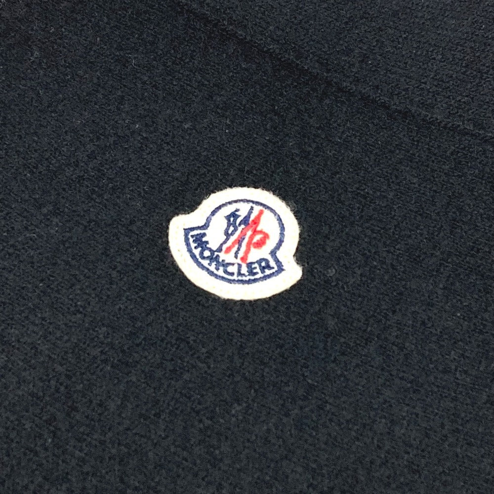 MONCLER ロゴ ワッペン GONNA TRICOT KNITWEAR SKIRT スカート アパレル ロングスカート ウール レディース ブラック