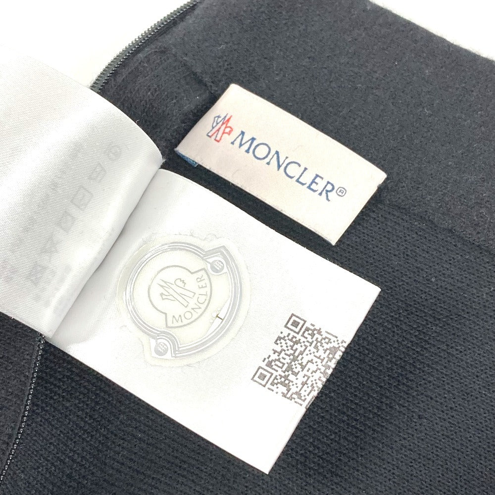 MONCLER ロゴ ワッペン GONNA TRICOT KNITWEAR SKIRT スカート アパレル ロングスカート ウール レディース ブラック