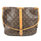 LOUIS VUITTON M42254 モノグラム ソミュール35 ソミュール35 カバン バッグ 斜め掛け フラップ ショルダーバッグ モノグラムキャンバス ユニセックス ブラウン
