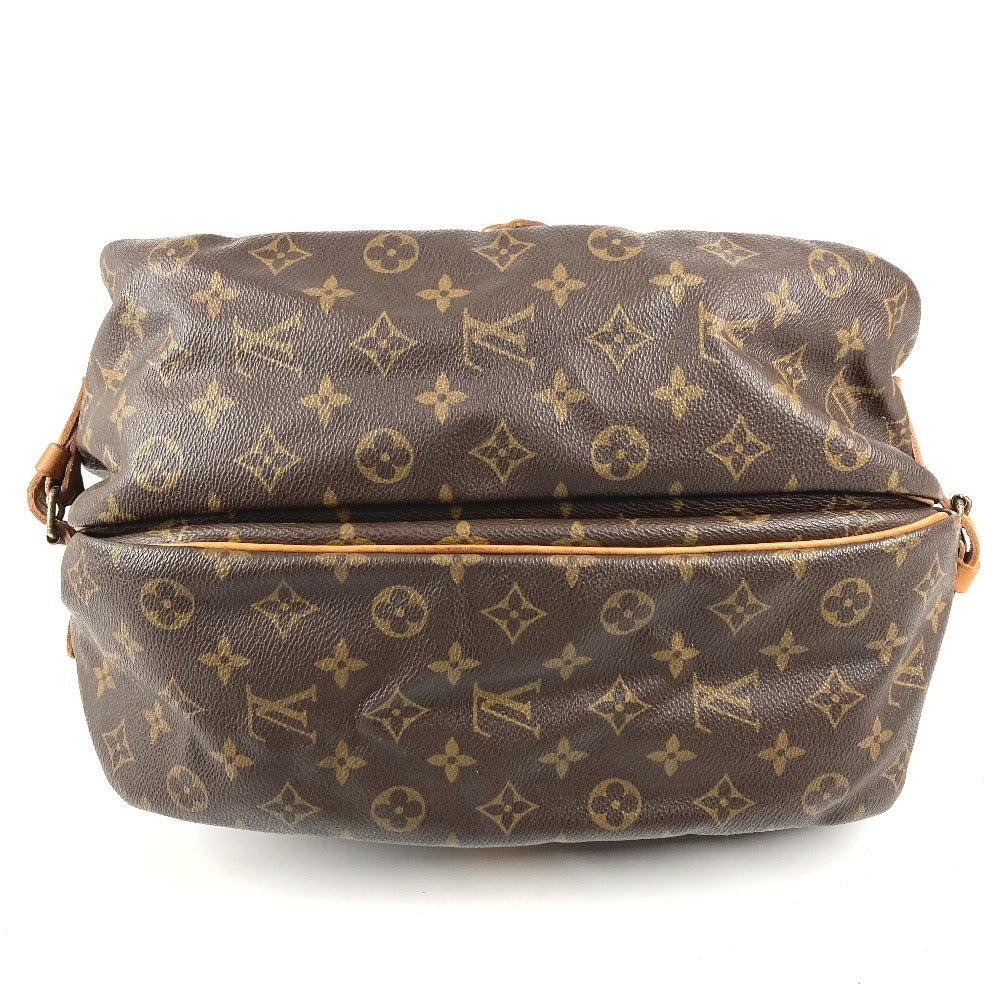 LOUIS VUITTON M42254 モノグラム ソミュール35 ソミュール35 カバン バッグ 斜め掛け フラップ ショルダーバッグ モノグラムキャンバス ユニセックス ブラウン